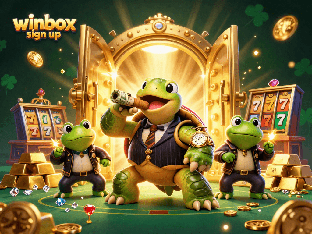 Experience exciting gameplay with winbox sign up, featuring vibrant casino elements and dynamic characters.