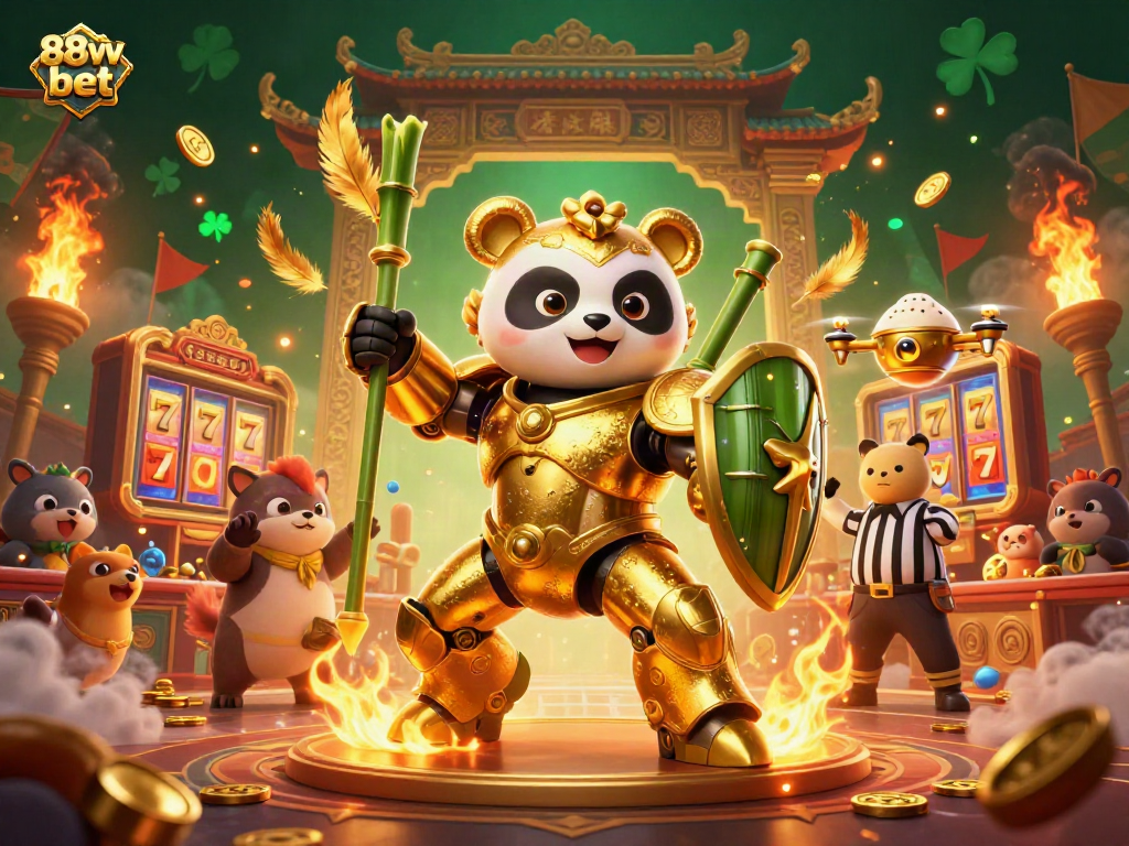 Engage with an exciting 88vv bet gaming experience in a dynamic casino-themed arena.