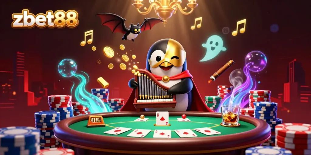 Experience the thrill of gaming at zbet88 with a vibrant casino scene packed with excitement.