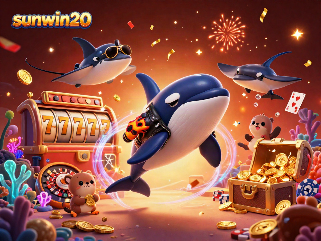 Experience thrilling gameplay with sunwin20 in an exciting underwater casino adventure.