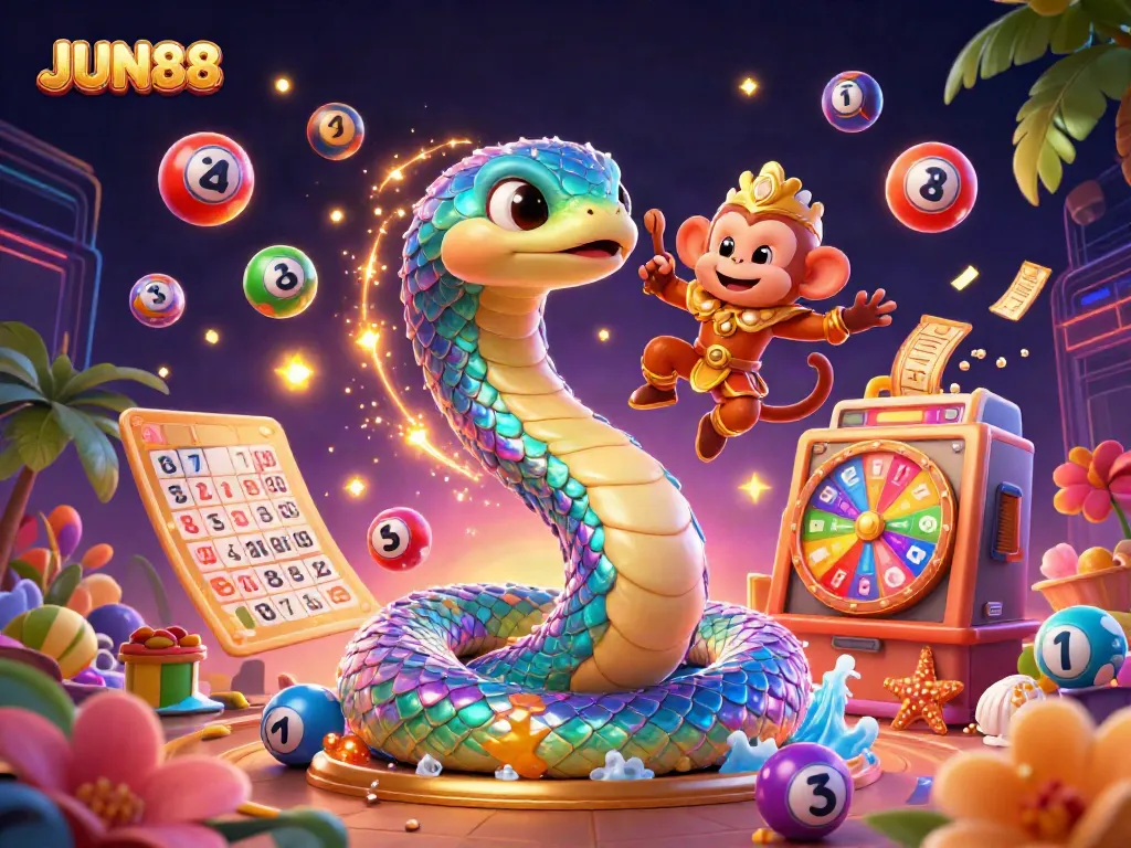 Engage with JUN88 by playing exciting games in a vibrant, festive atmosphere.