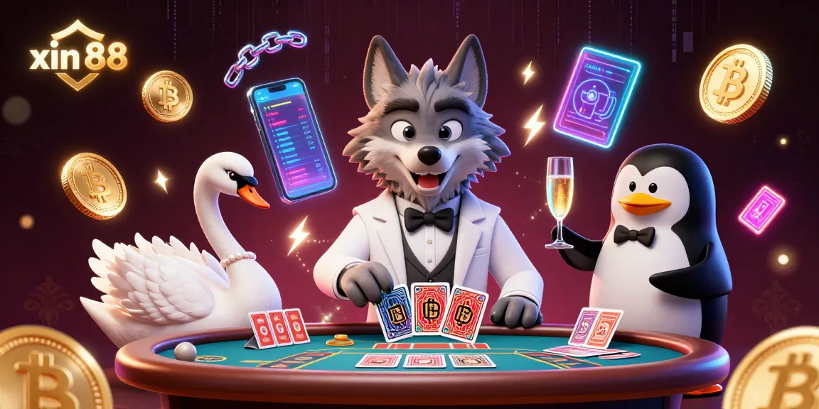 Bet on xin 88 for a thrilling baccarat experience featuring cartoon characters in an elegant casino