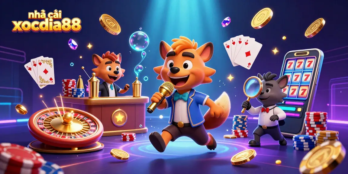Play and win at nhà cái xocdia88 with exciting games in a vibrant casino scene.