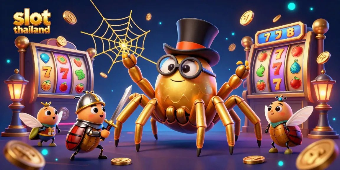 Experience the excitement of slot thailand with vibrant symbols and characters engaging in captivating gameplay.