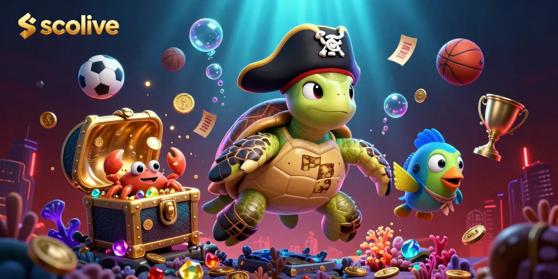 Engage with Socolive's immersive sports betting experience featuring vibrant underwater scenes and dynamic gaming elements.