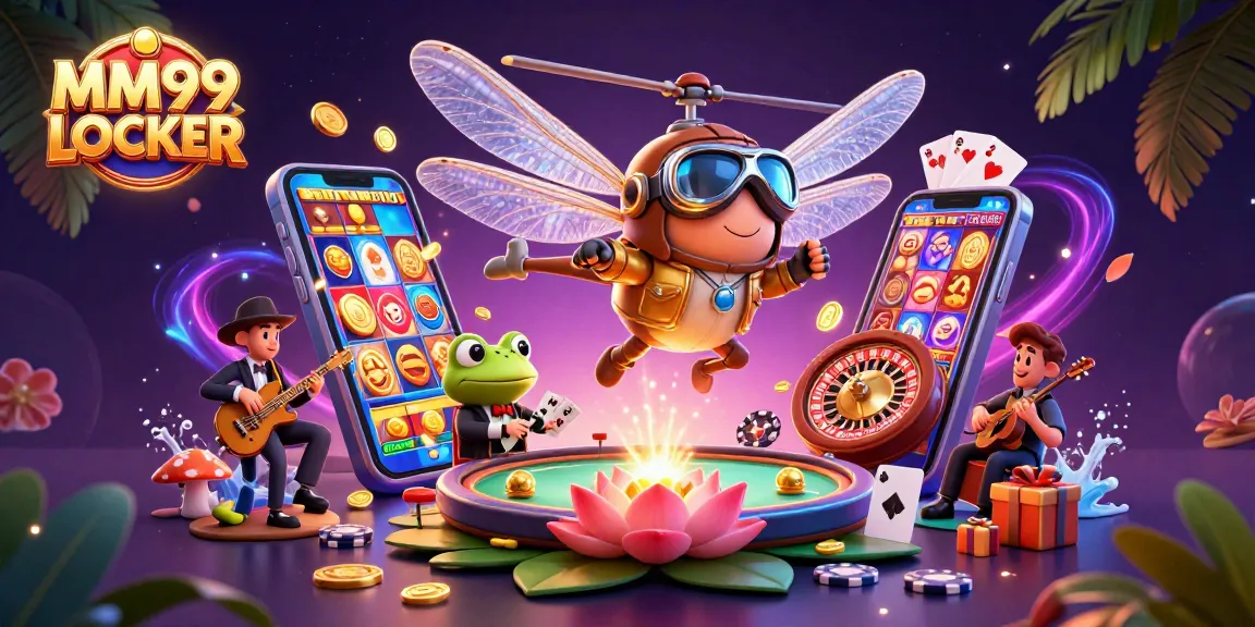 Experience thrilling games at MM99 LOCKER with vibrant casino action and lively characters.
