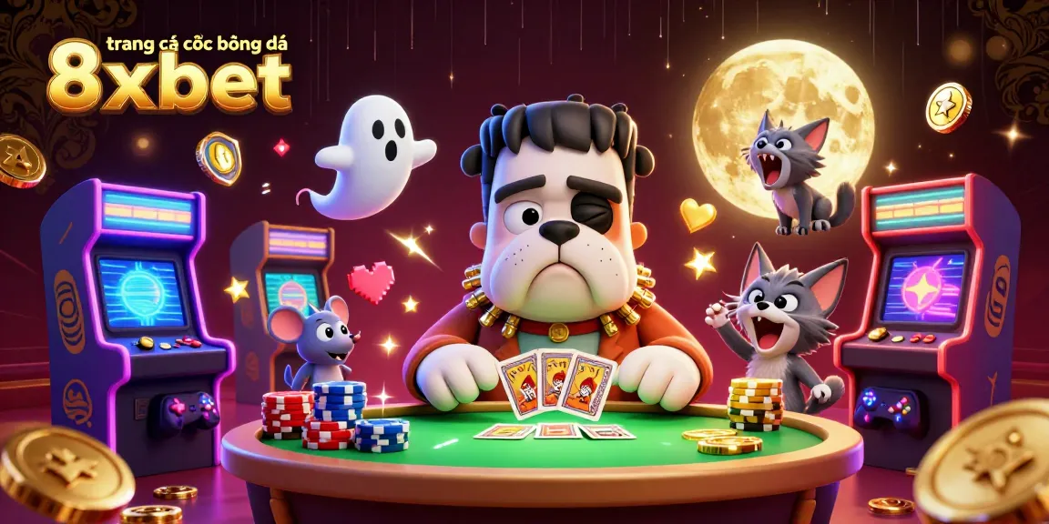 Engage with exciting experiences at trang cá cược bóng đá 8xbet with cartoon characters and dynamic gaming scenes.