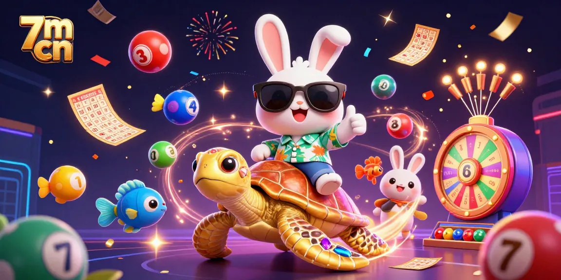 Engage with 7m cn and experience thrilling lottery excitement in a vibrant 3D casino scene.