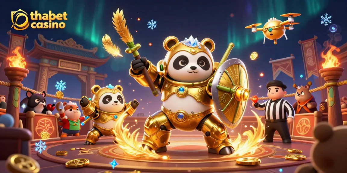 Engage with thabet casino's vibrant 3D world featuring dynamic characters and lively action.