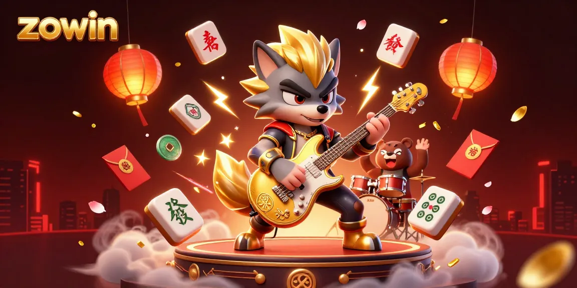 Zowin transforms the casino experience with vibrant characters shredding while gaming, infused with lucky symbols and rich dynamic energy.