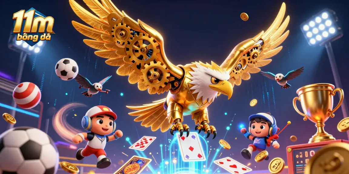 Experience thrilling soccer betting with 11m bóng đá featuring dynamic sports elements and energetic visuals.