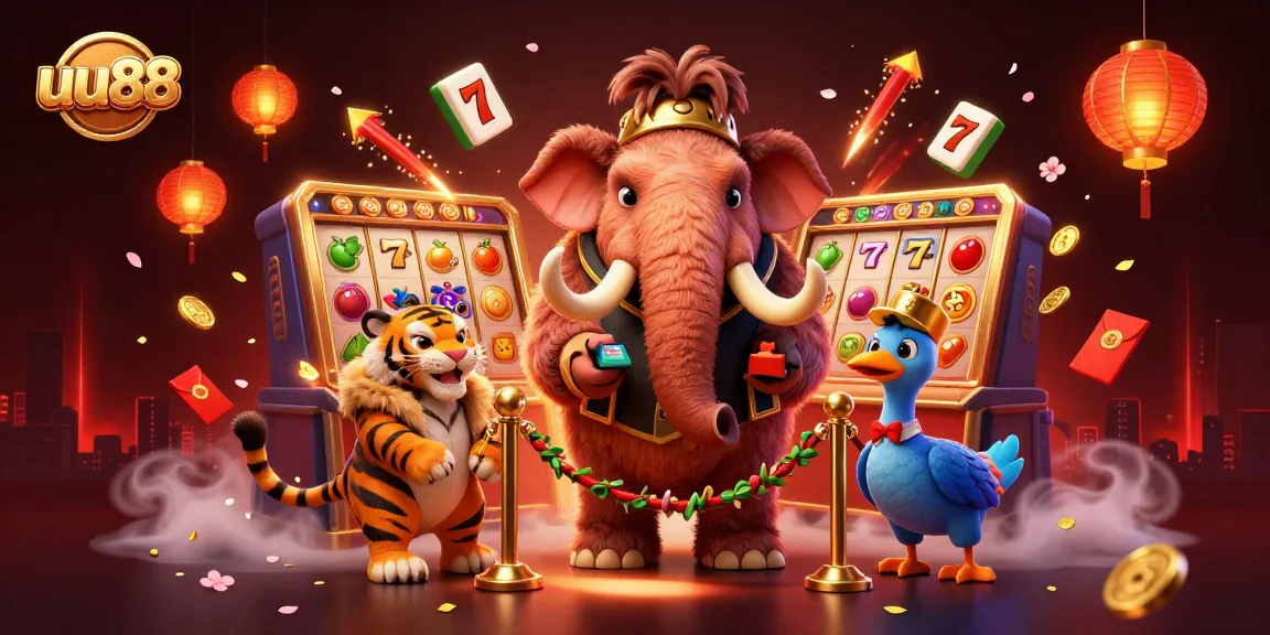 Engage with uu88's vibrant casino scene filled with rich gaming elements and alluring characters.