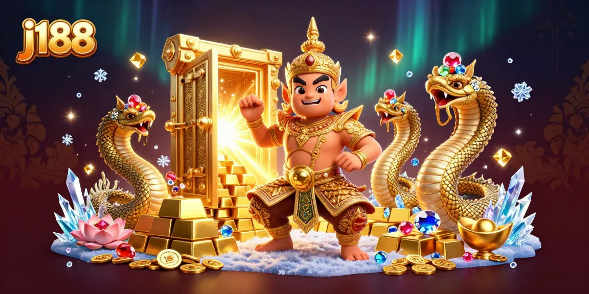 Engage with thrilling j188 casino adventures featuring golden treasures and vibrant characters.